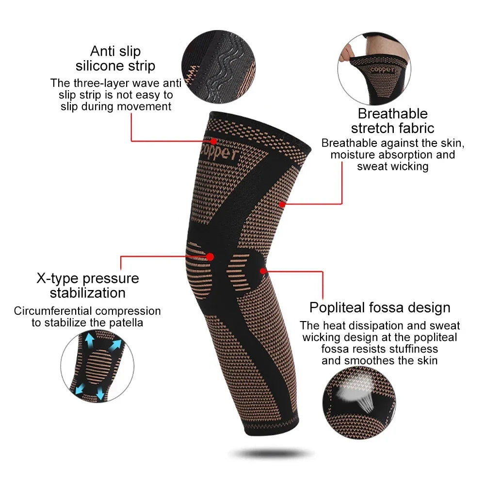 Full Leg Compression Sleeve Firm