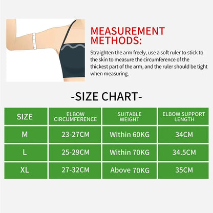 Firm Compression Sleeve 3/4 Length Black (1 Pc)