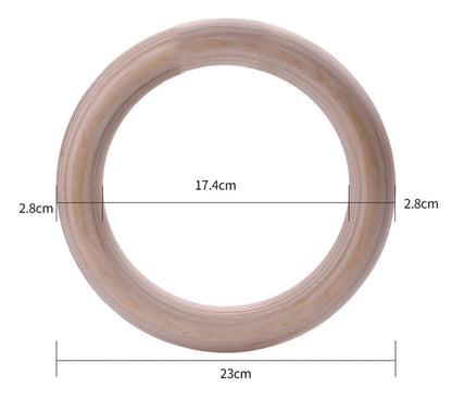 Premium Wooden Gymnastics Rings