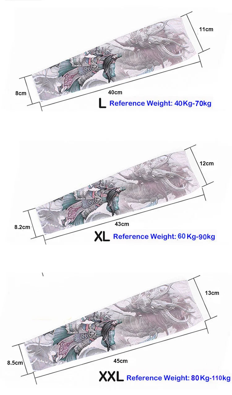 Arm Sleeve Lightweight (1 Pair) - Collection 1